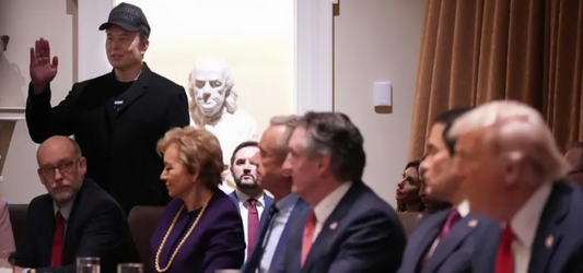 Elon Musk Joins Trump’s Cabinet Meeting to Discuss Government Efficiency