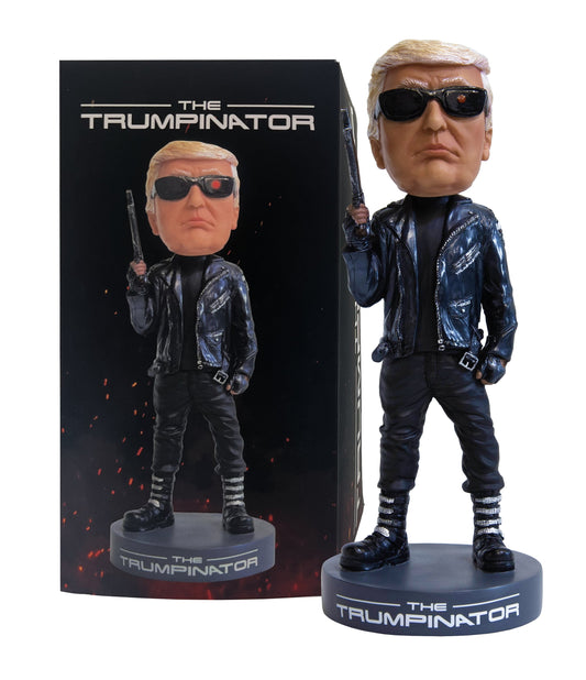 Trumpinator Bobblehead - I'll Be Back in 2024 (Trump Bobbleehead by Proud Patriots) - Proud Patriots