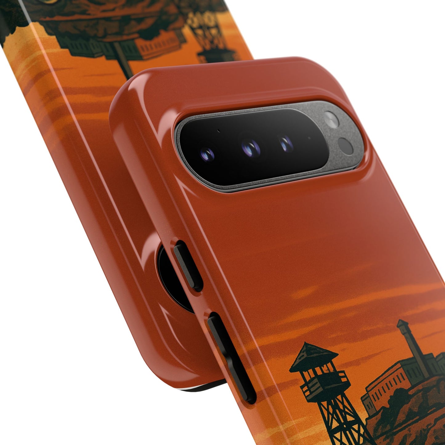 Alligator Alcatraz Hard Shell Tough Phone Case