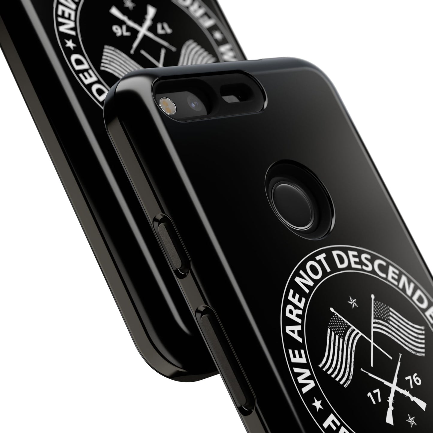 We Are Not Descended From Fearful Men Hard Shell Tough Phone Case