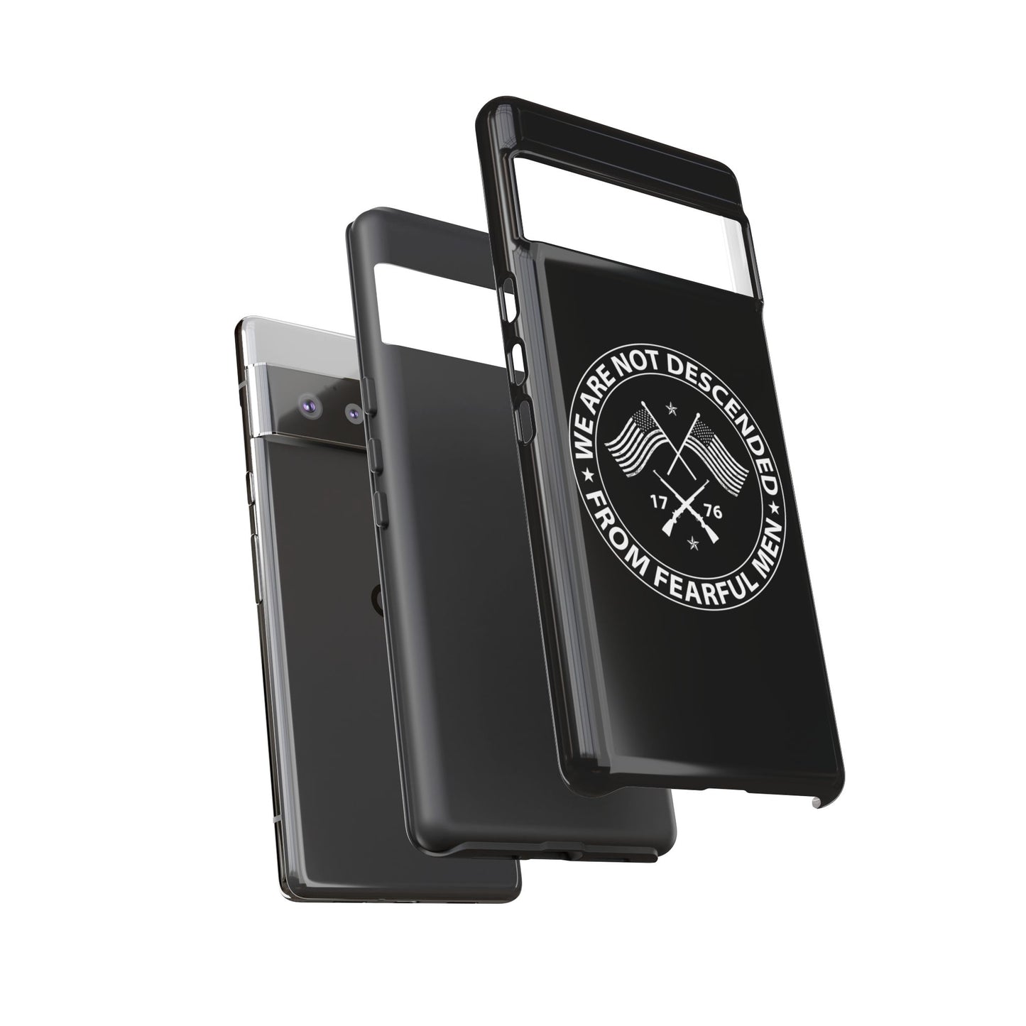 We Are Not Descended From Fearful Men Hard Shell Tough Phone Case