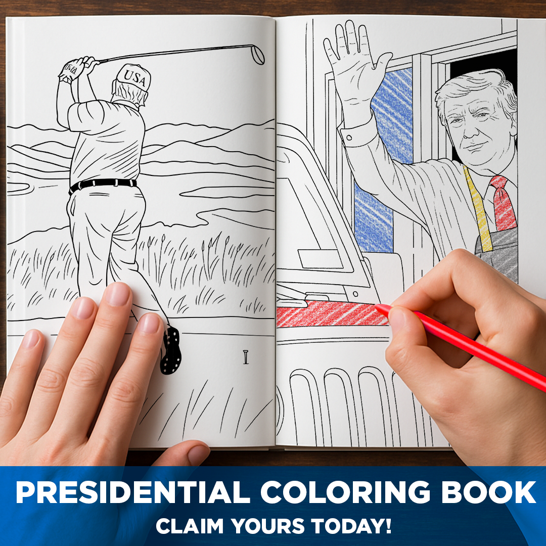 Presidential Coloring Book