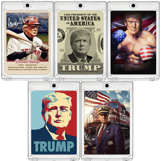 Trump Physical Trading Cards - Collection #3 (Limited Print Run of 10,000 Units)