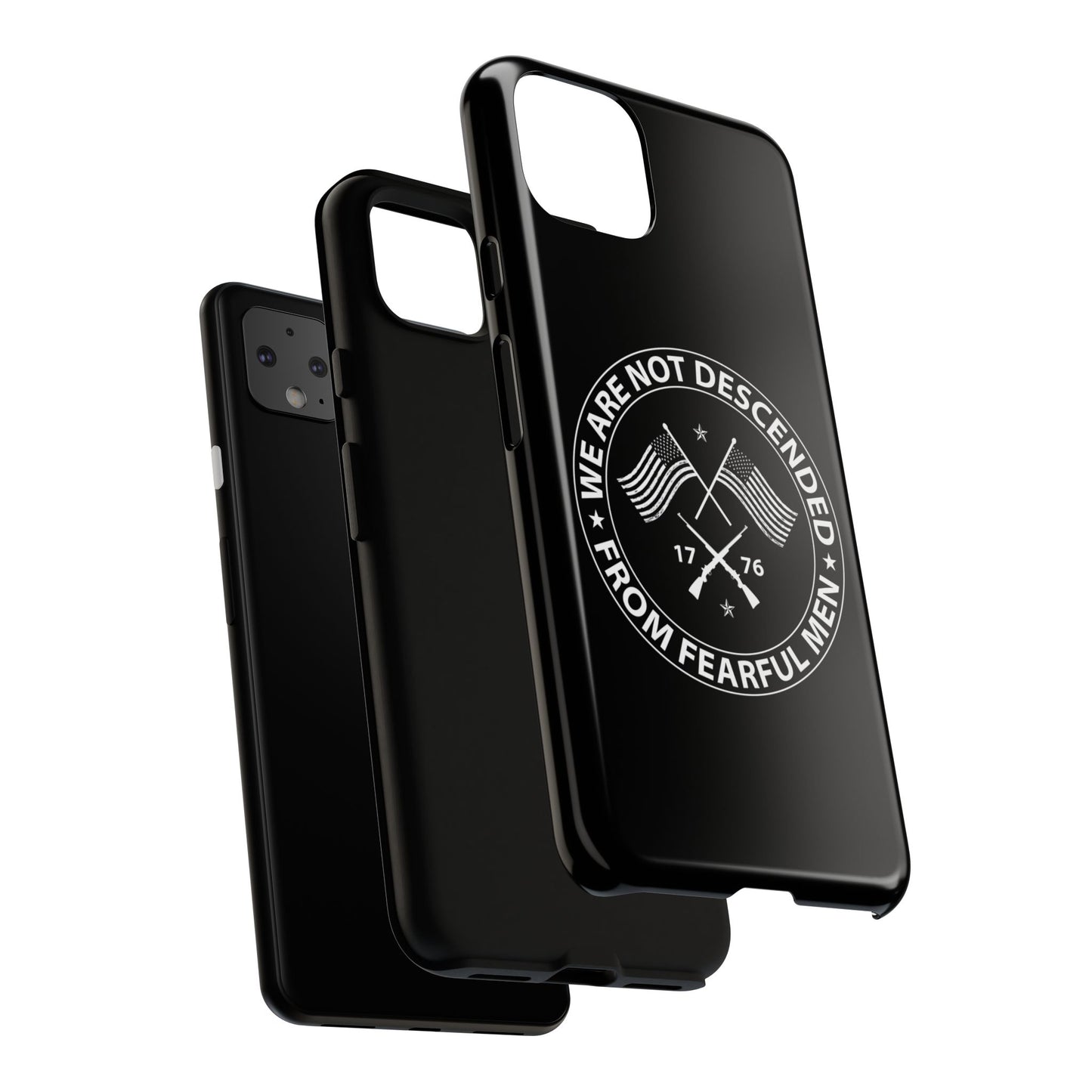 We Are Not Descended From Fearful Men Hard Shell Tough Phone Case