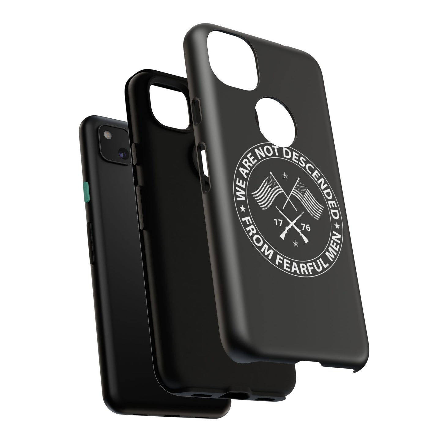 We Are Not Descended From Fearful Men Hard Shell Tough Phone Case
