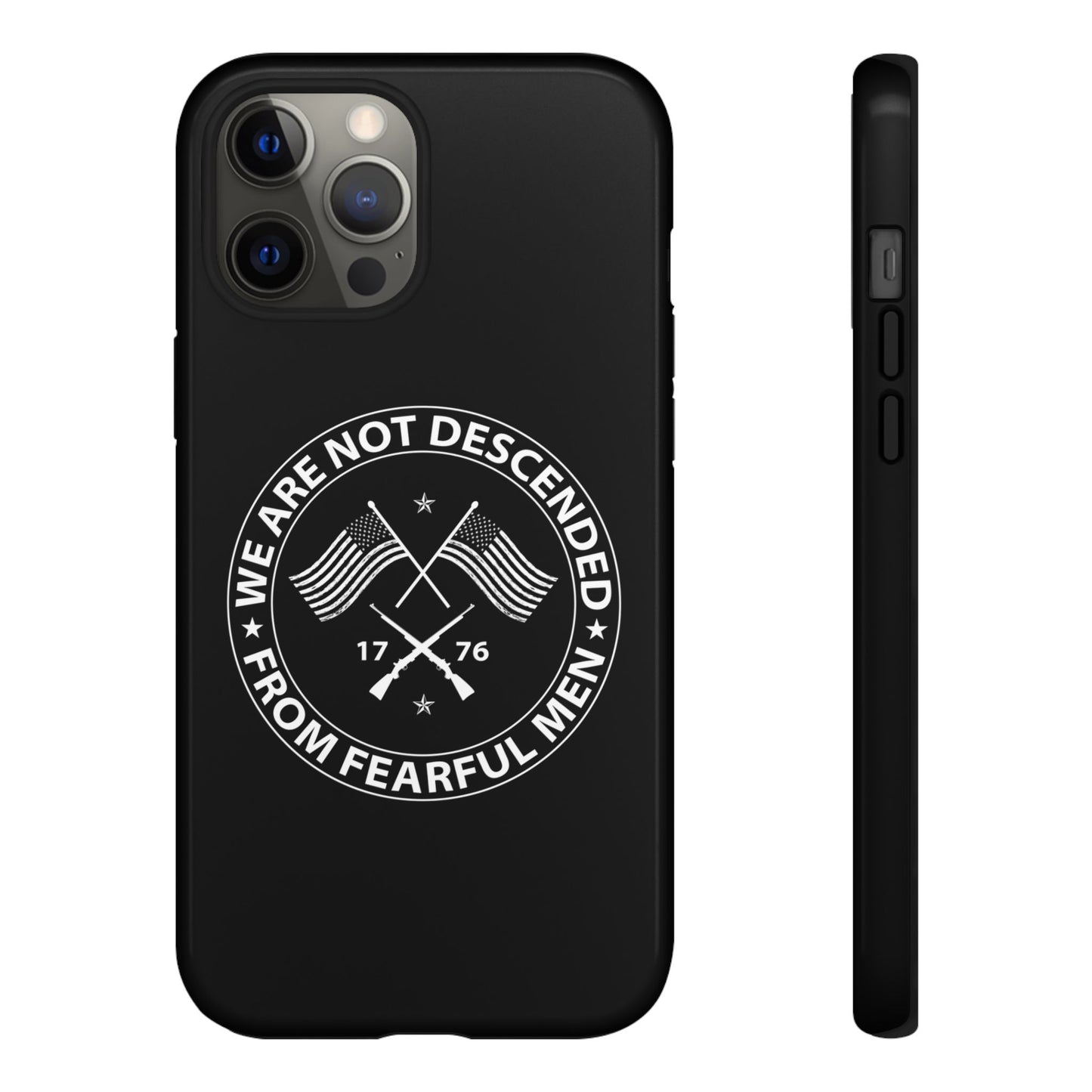 We Are Not Descended From Fearful Men Hard Shell Tough Phone Case