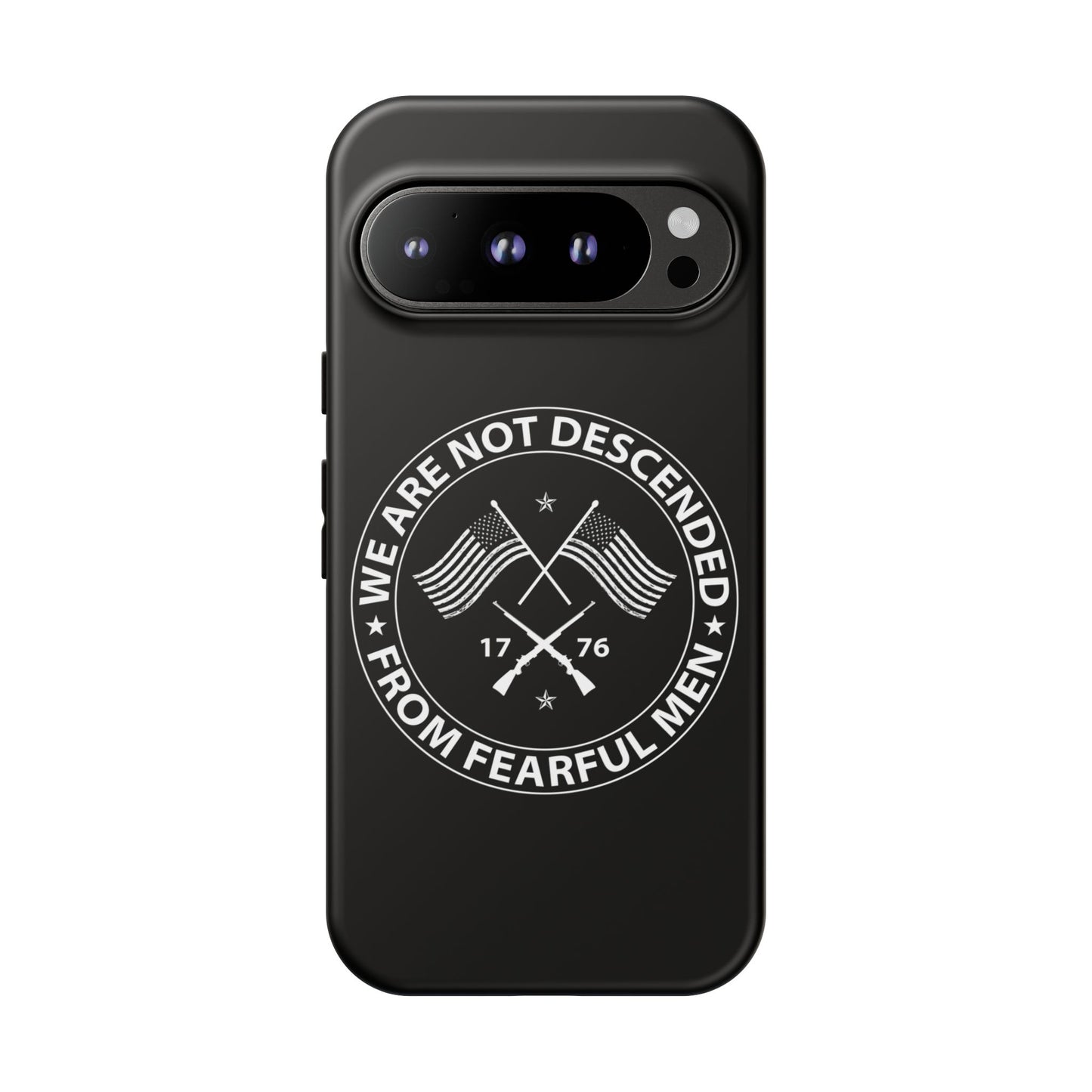 We Are Not Descended From Fearful Men Hard Shell Tough Phone Case