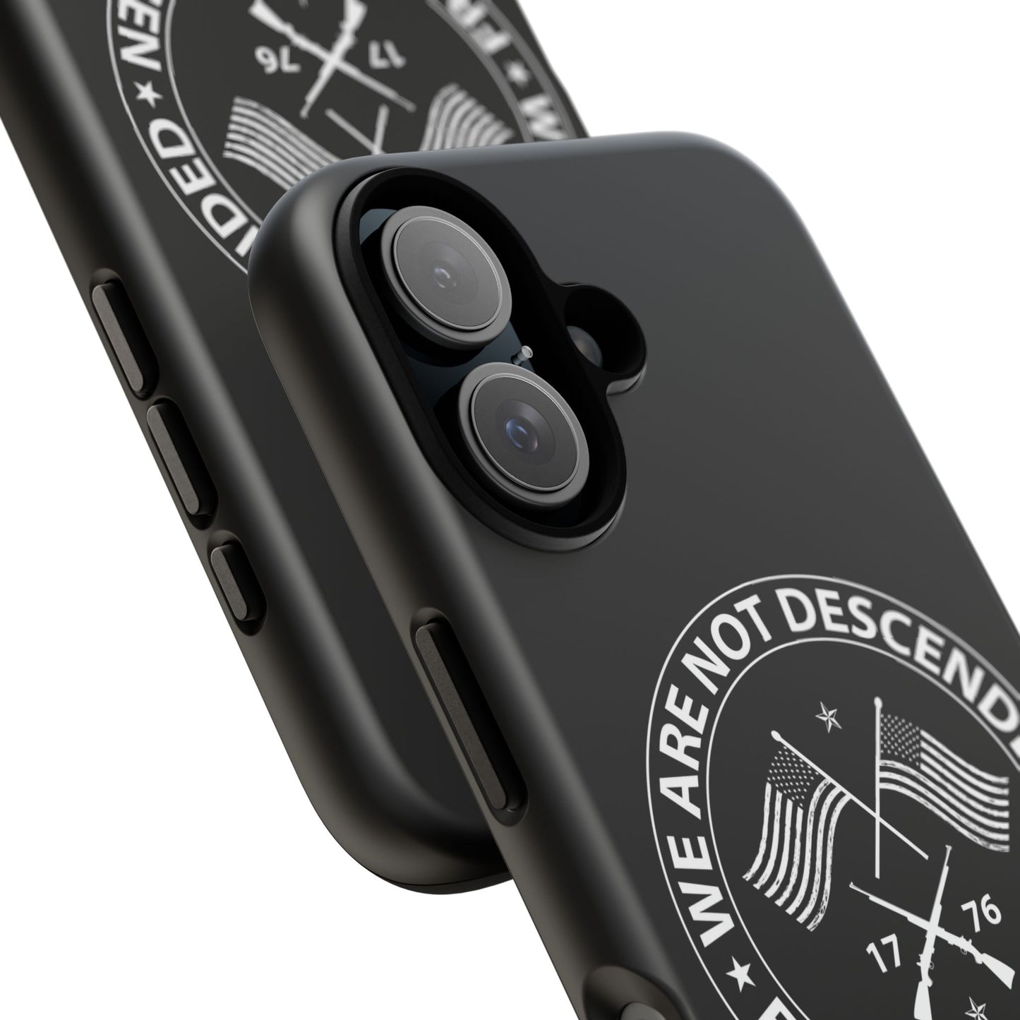 We Are Not Descended From Fearful Men Hard Shell Tough Phone Case