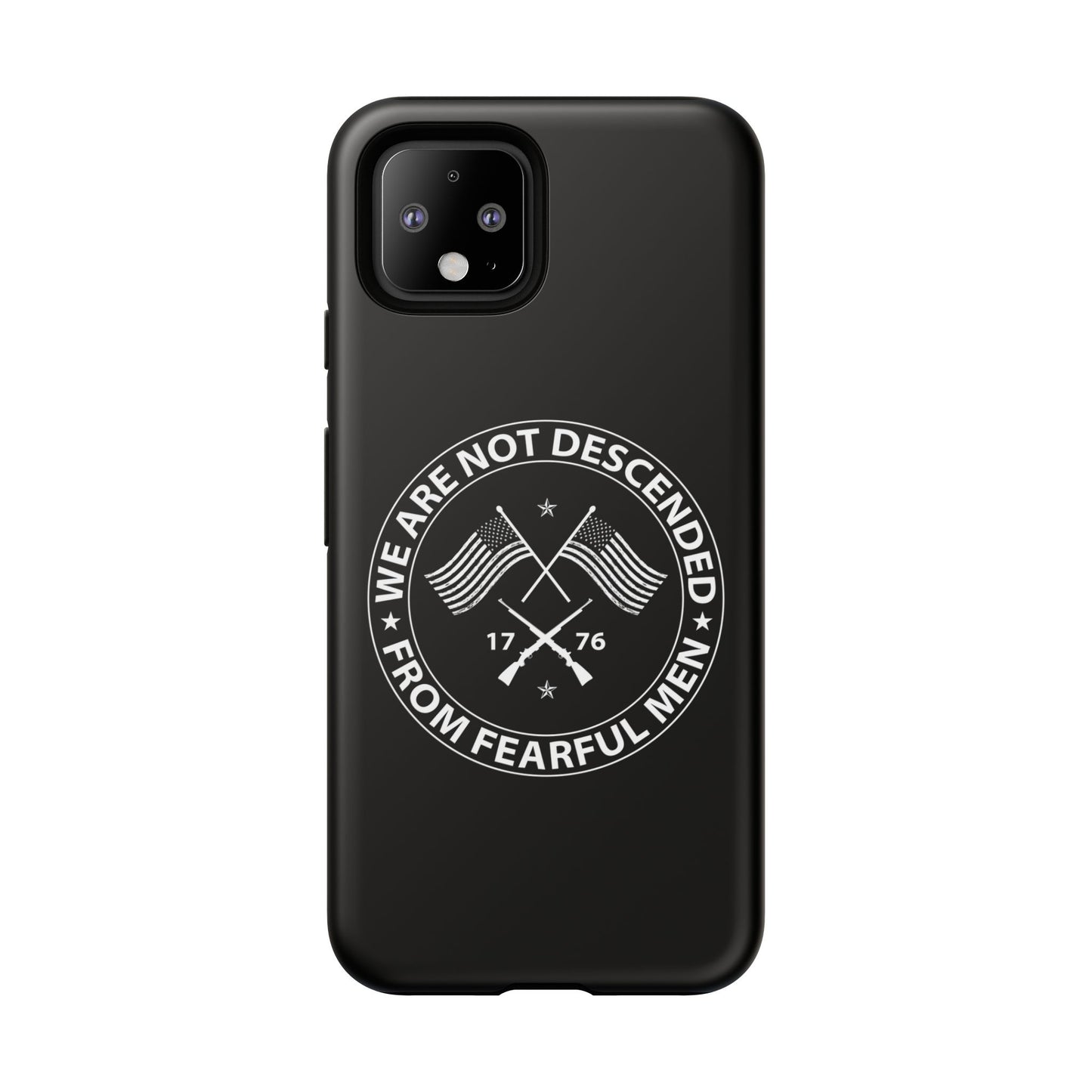 We Are Not Descended From Fearful Men Hard Shell Tough Phone Case