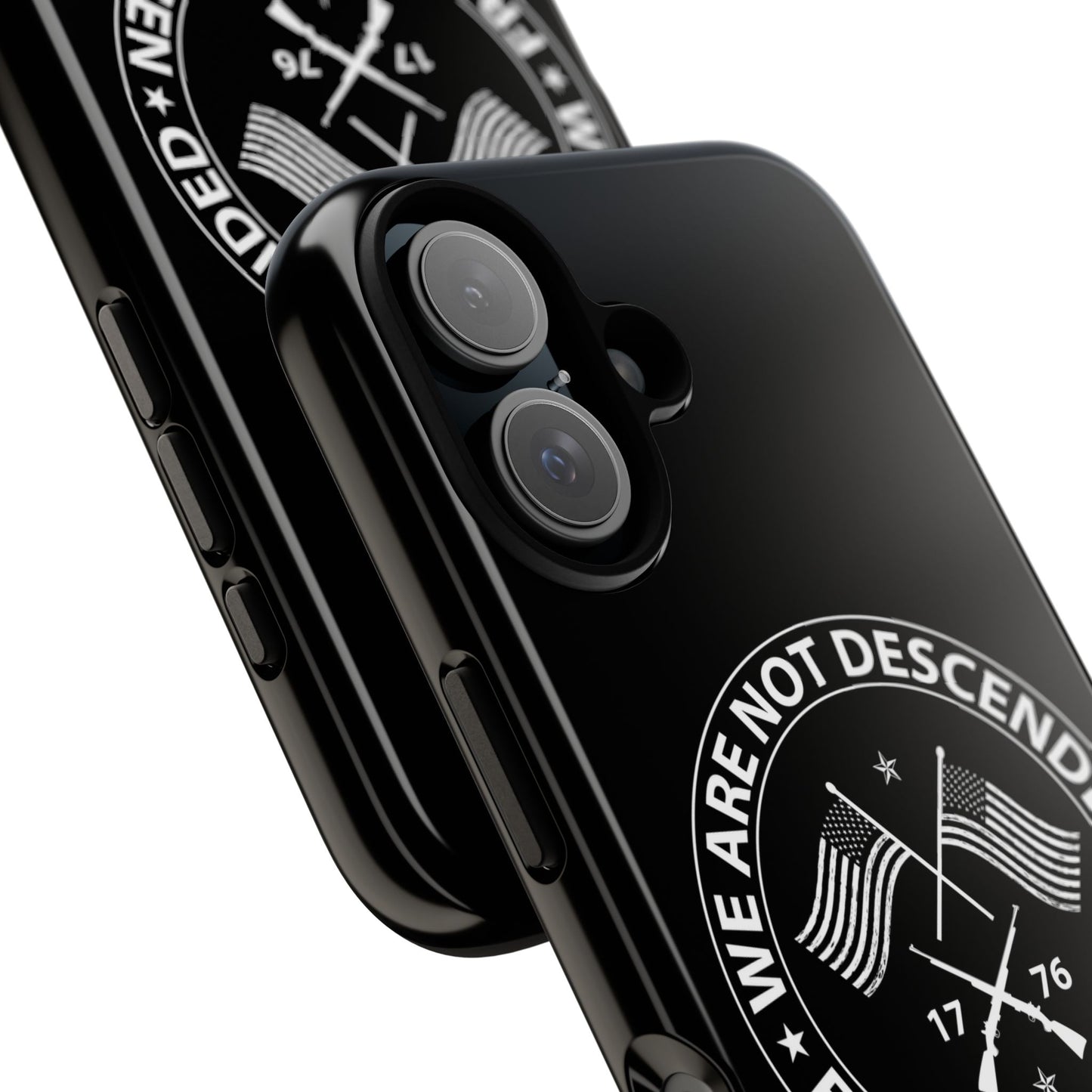 We Are Not Descended From Fearful Men Hard Shell Tough Phone Case