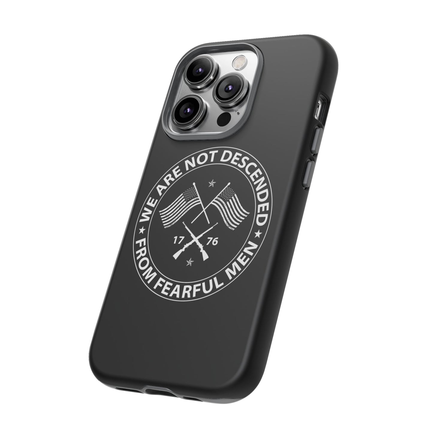 We Are Not Descended From Fearful Men Hard Shell Tough Phone Case