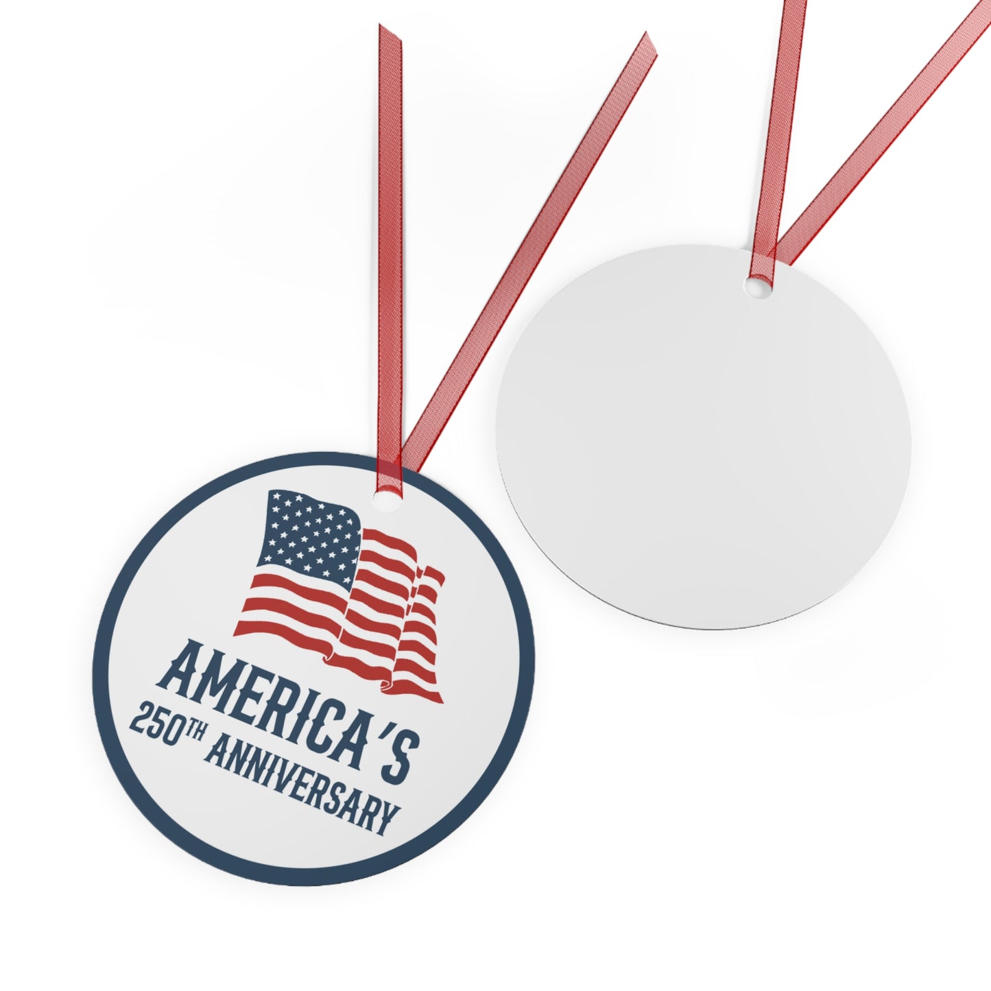 America's 250th Anniversary Christmas Tree Ornament