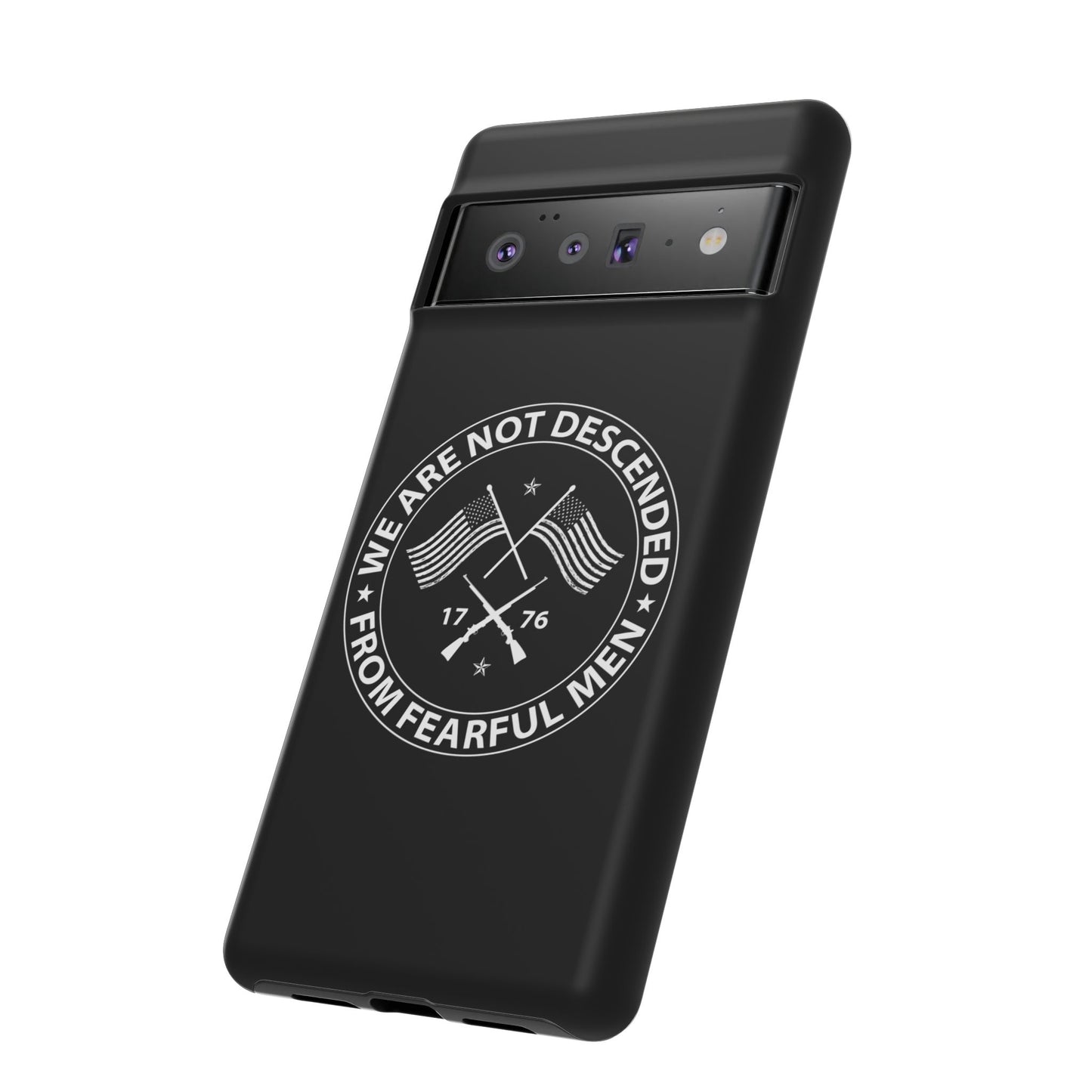 We Are Not Descended From Fearful Men Hard Shell Tough Phone Case