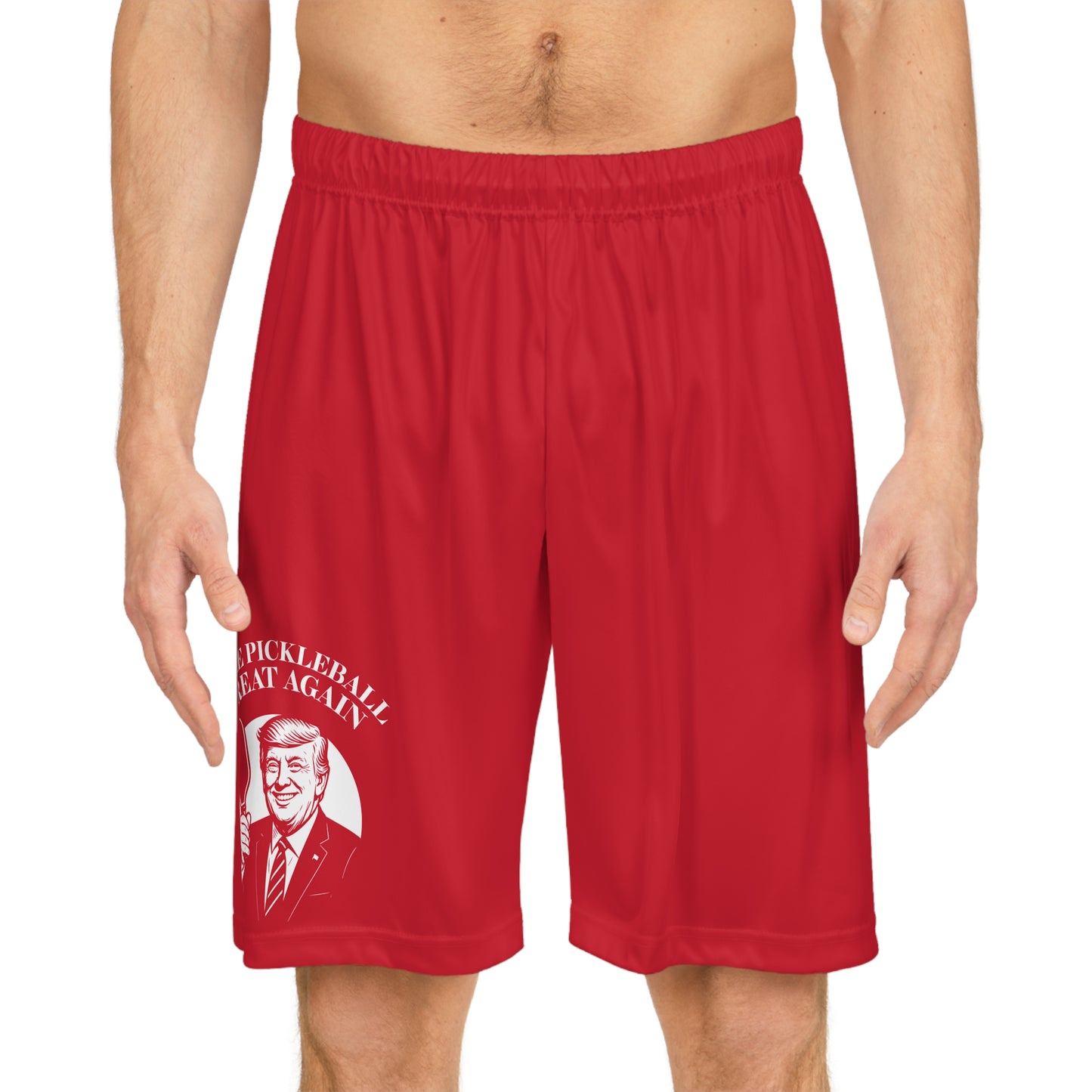 Make Pickleball Great Again Athletic Shorts