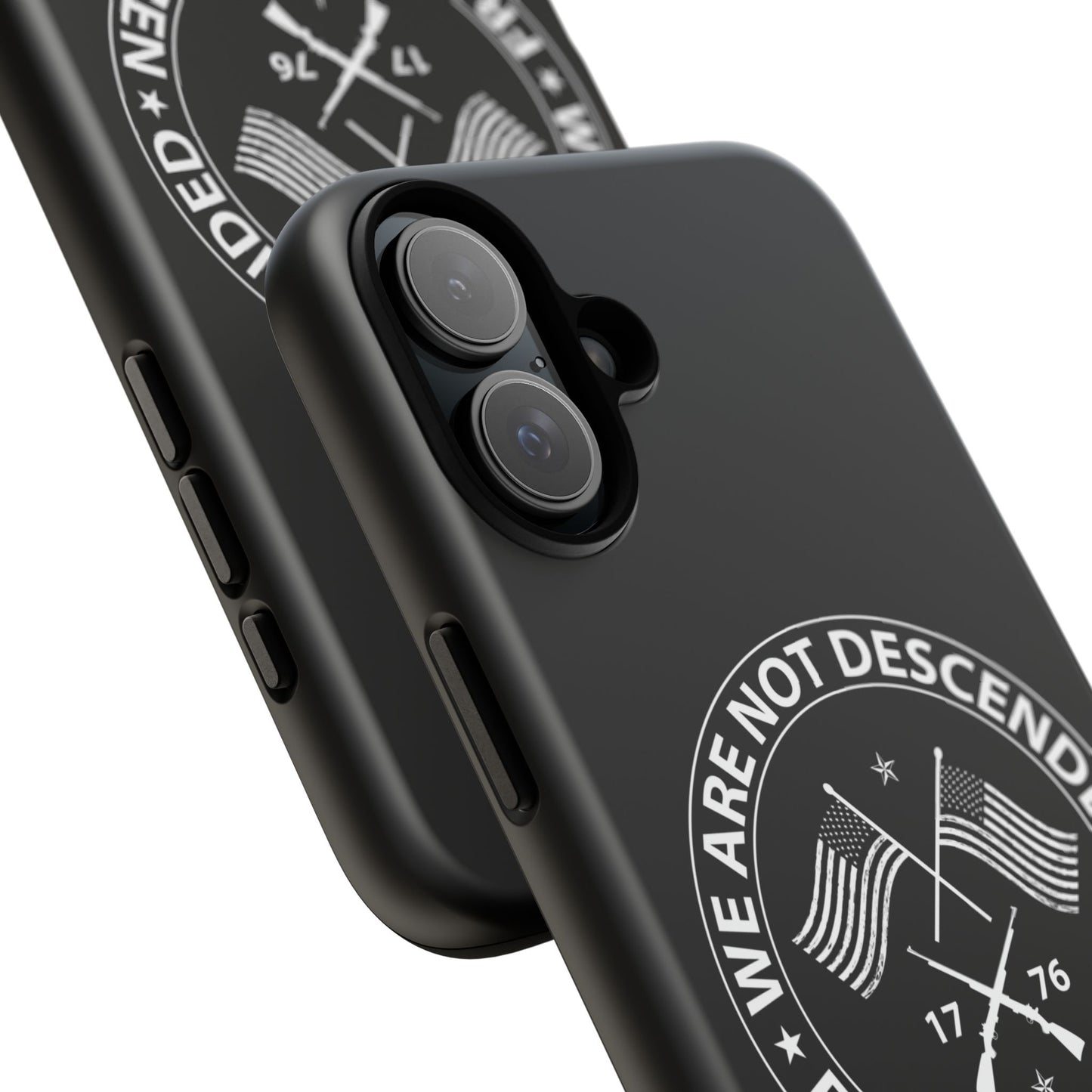 We Are Not Descended From Fearful Men Hard Shell Tough Phone Case