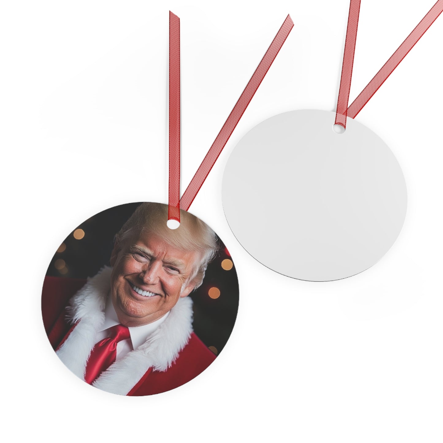 Trump Santa Christmas Tree Ornament