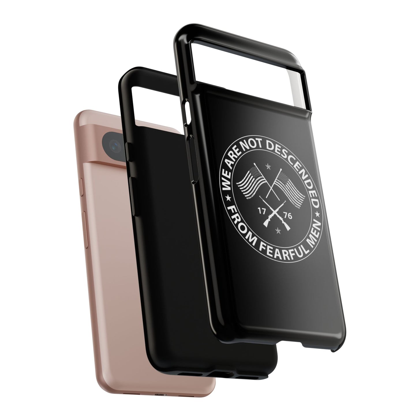 We Are Not Descended From Fearful Men Hard Shell Tough Phone Case