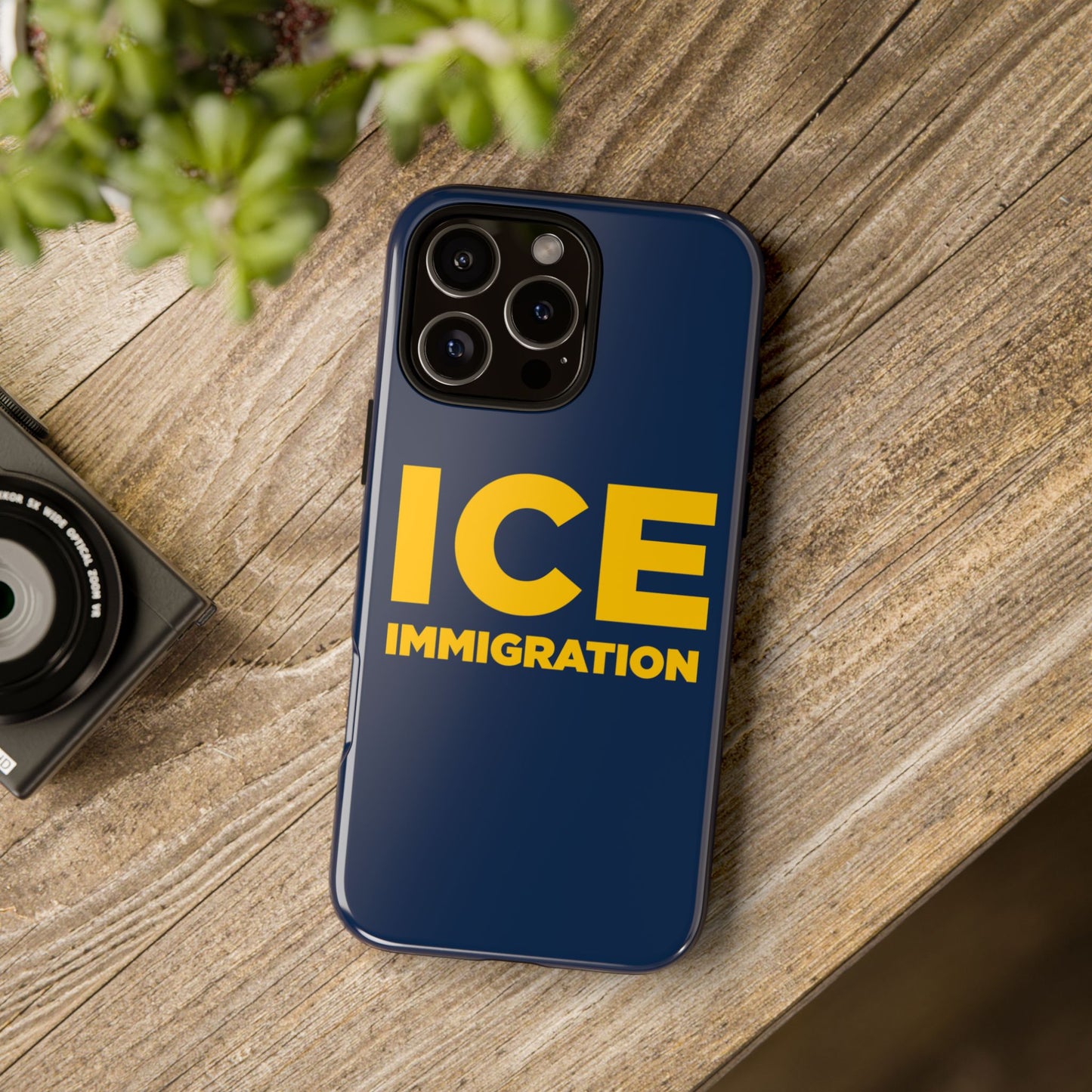 ICE Immigration Hard Shell Tough Phone Case