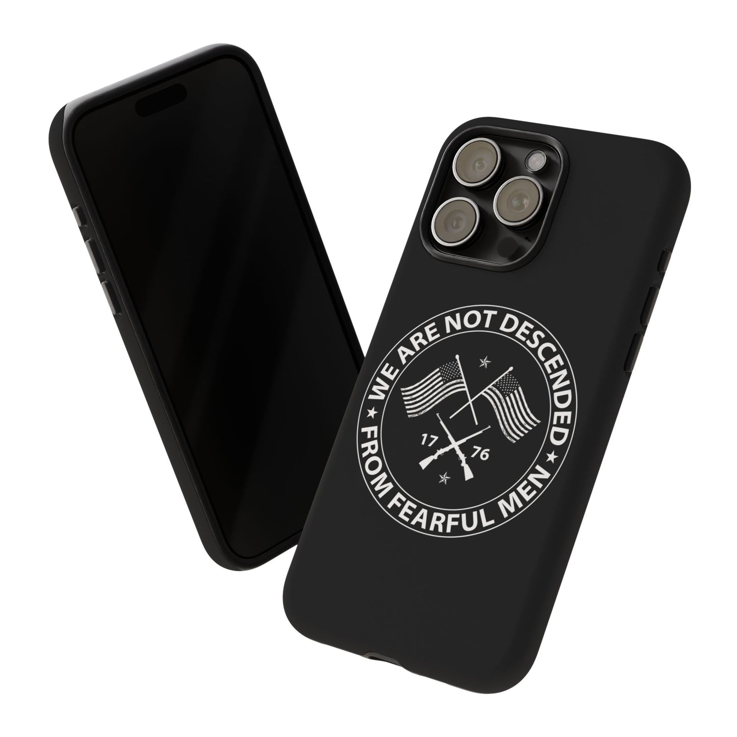 We Are Not Descended From Fearful Men Hard Shell Tough Phone Case