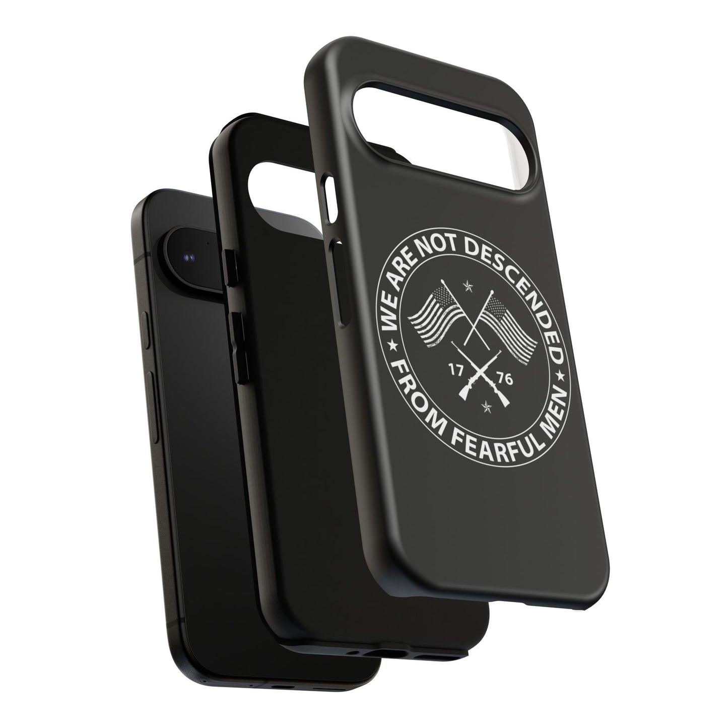 We Are Not Descended From Fearful Men Hard Shell Tough Phone Case