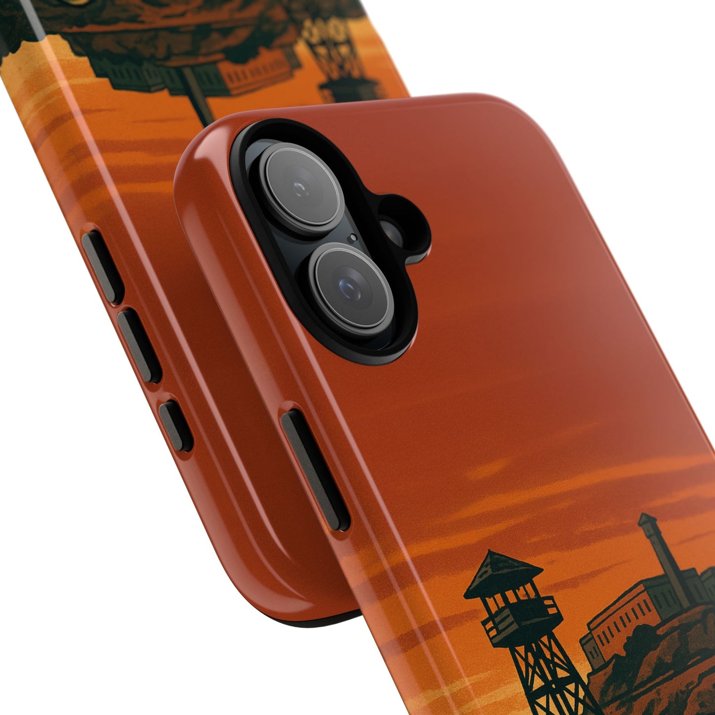 Alligator Alcatraz Hard Shell Tough Phone Case