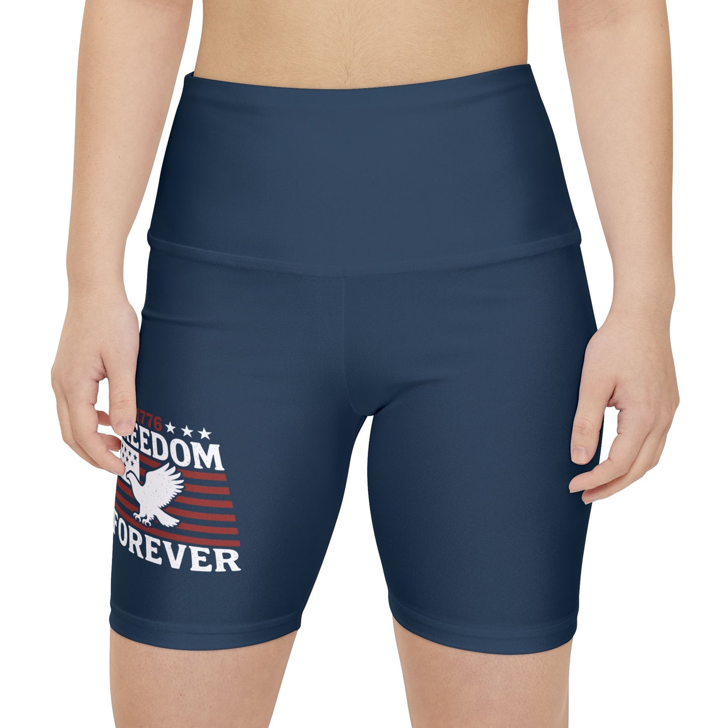1776 Freedom Forever Women's Workout Shorts
