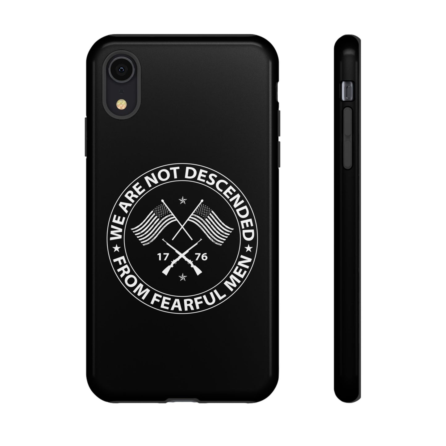 We Are Not Descended From Fearful Men Hard Shell Tough Phone Case