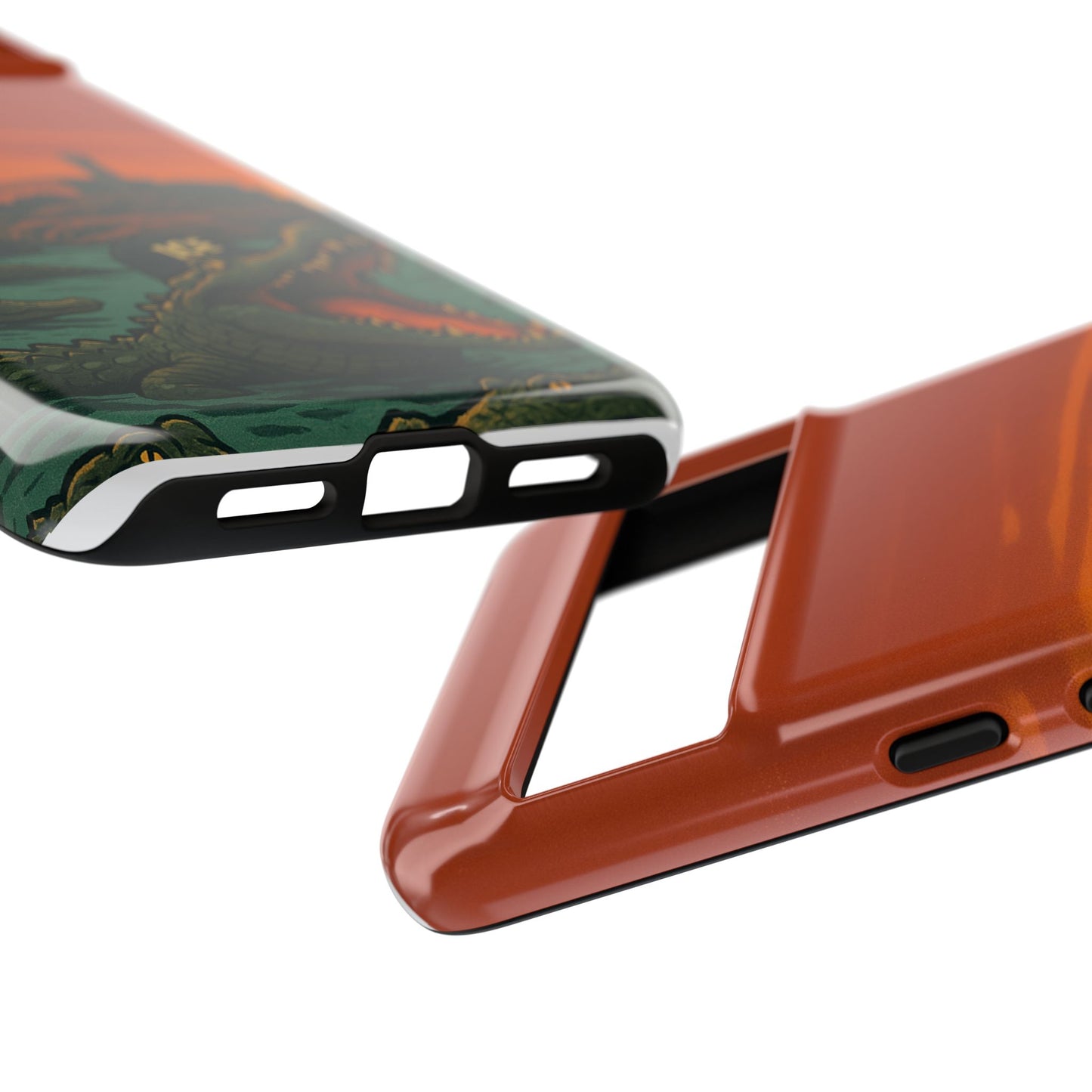 Alligator Alcatraz Hard Shell Tough Phone Case