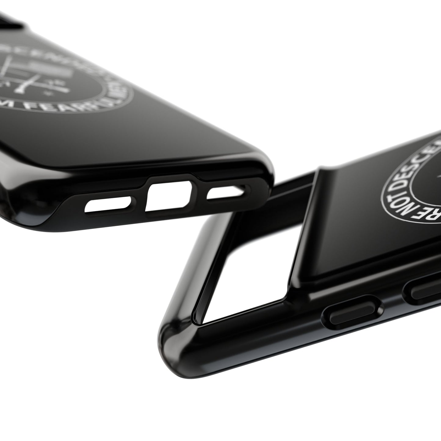 We Are Not Descended From Fearful Men Hard Shell Tough Phone Case