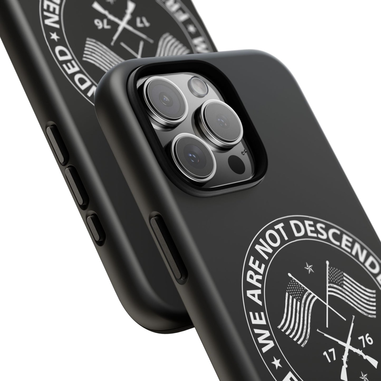 We Are Not Descended From Fearful Men Hard Shell Tough Phone Case