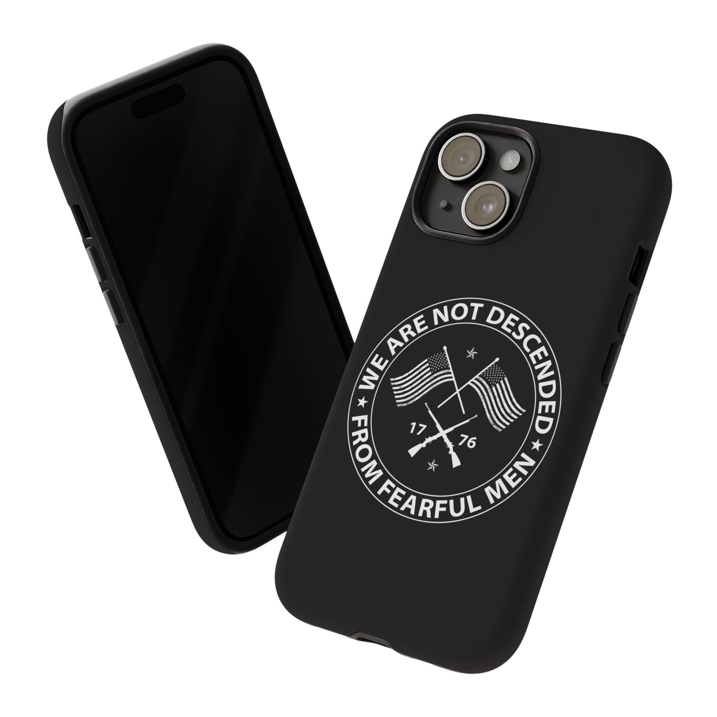 We Are Not Descended From Fearful Men Hard Shell Tough Phone Case