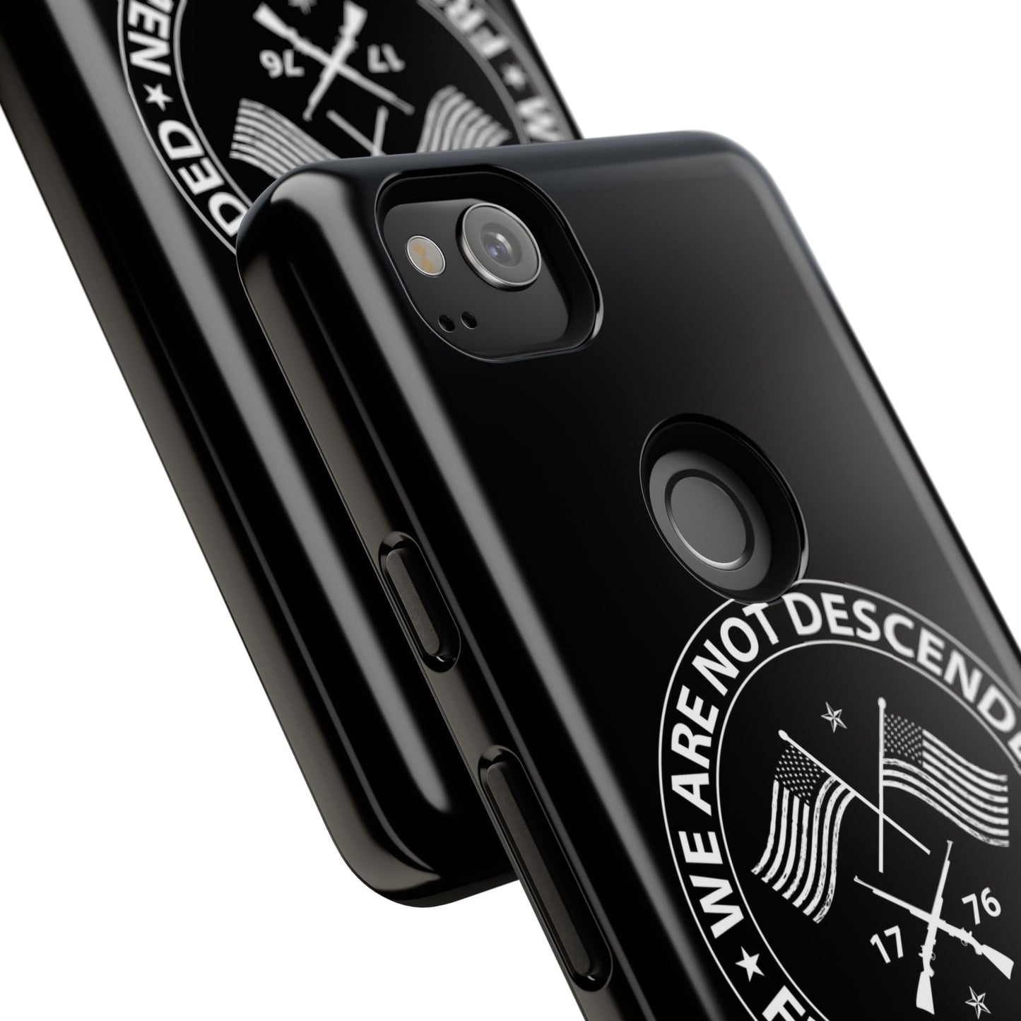 We Are Not Descended From Fearful Men Hard Shell Tough Phone Case