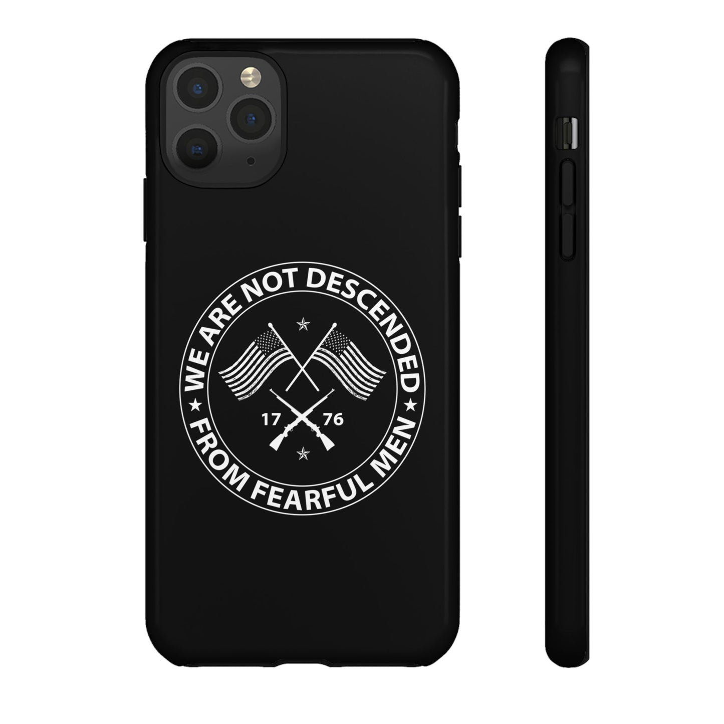 We Are Not Descended From Fearful Men Hard Shell Tough Phone Case
