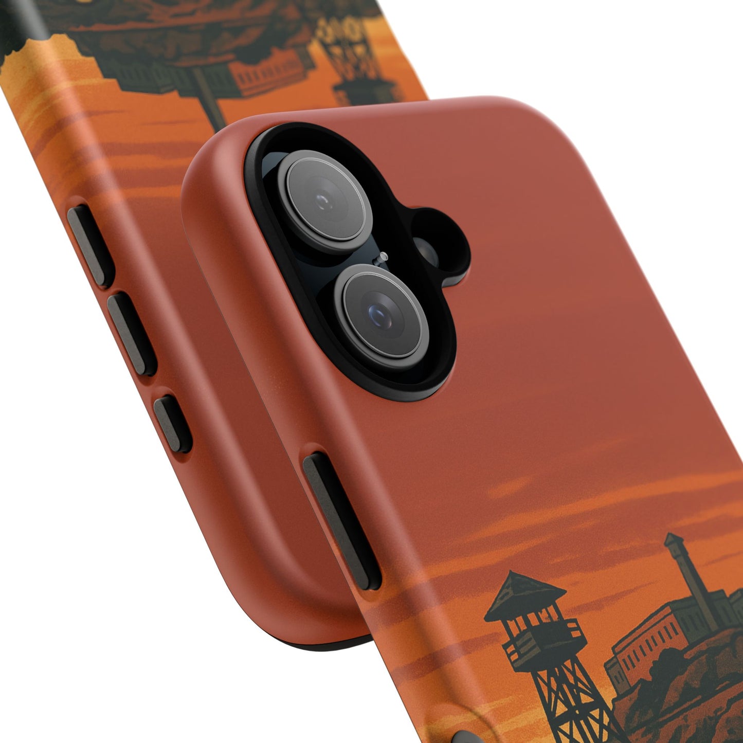 Alligator Alcatraz Hard Shell Tough Phone Case