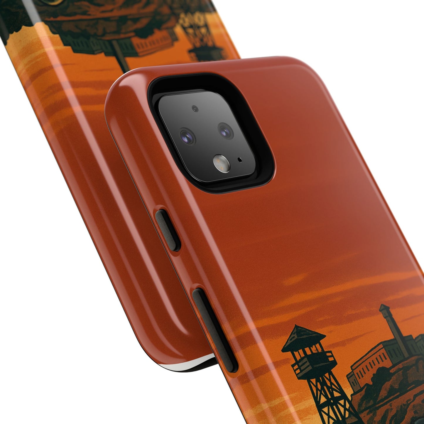 Alligator Alcatraz Hard Shell Tough Phone Case
