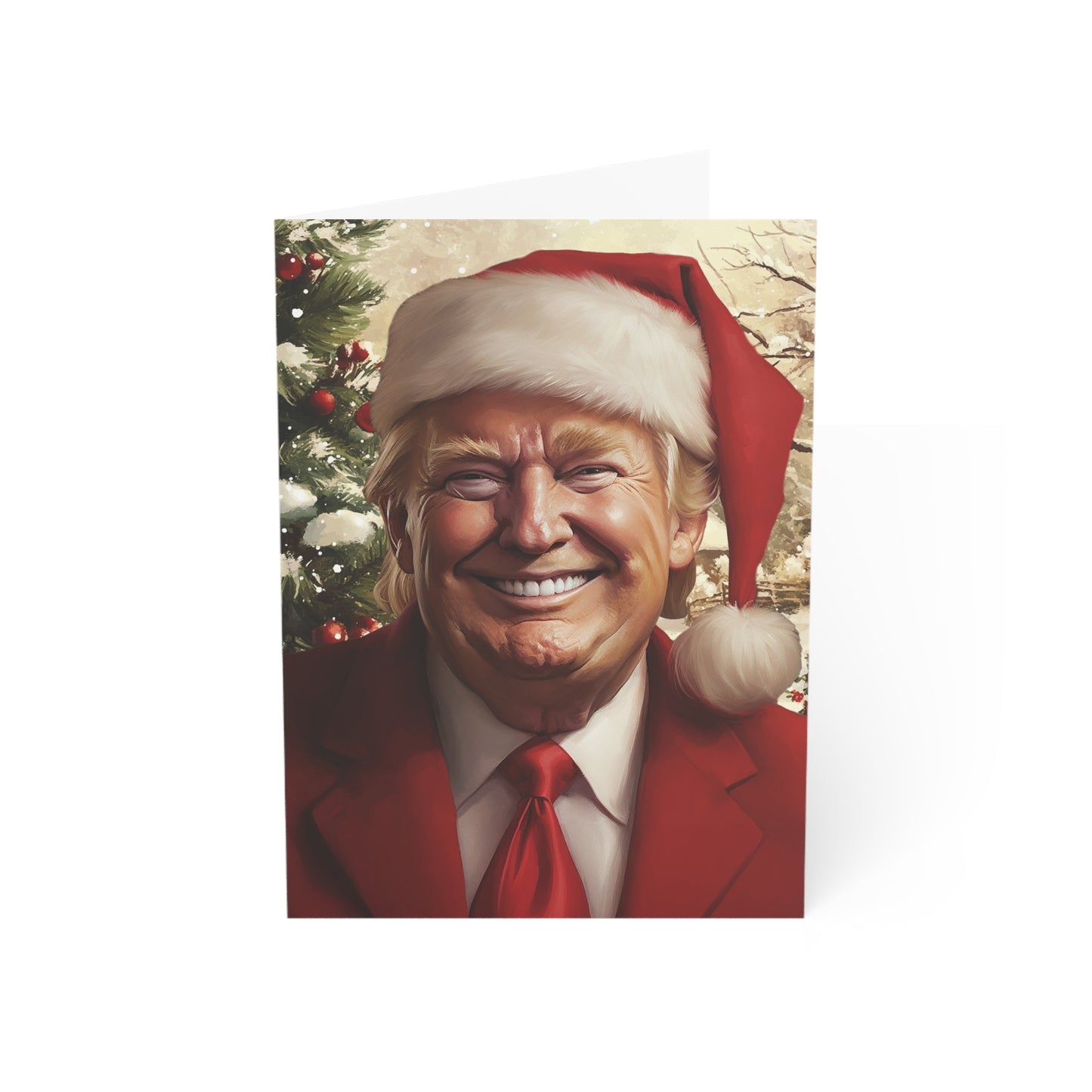 President Trump Merry Christmas Greeting Card