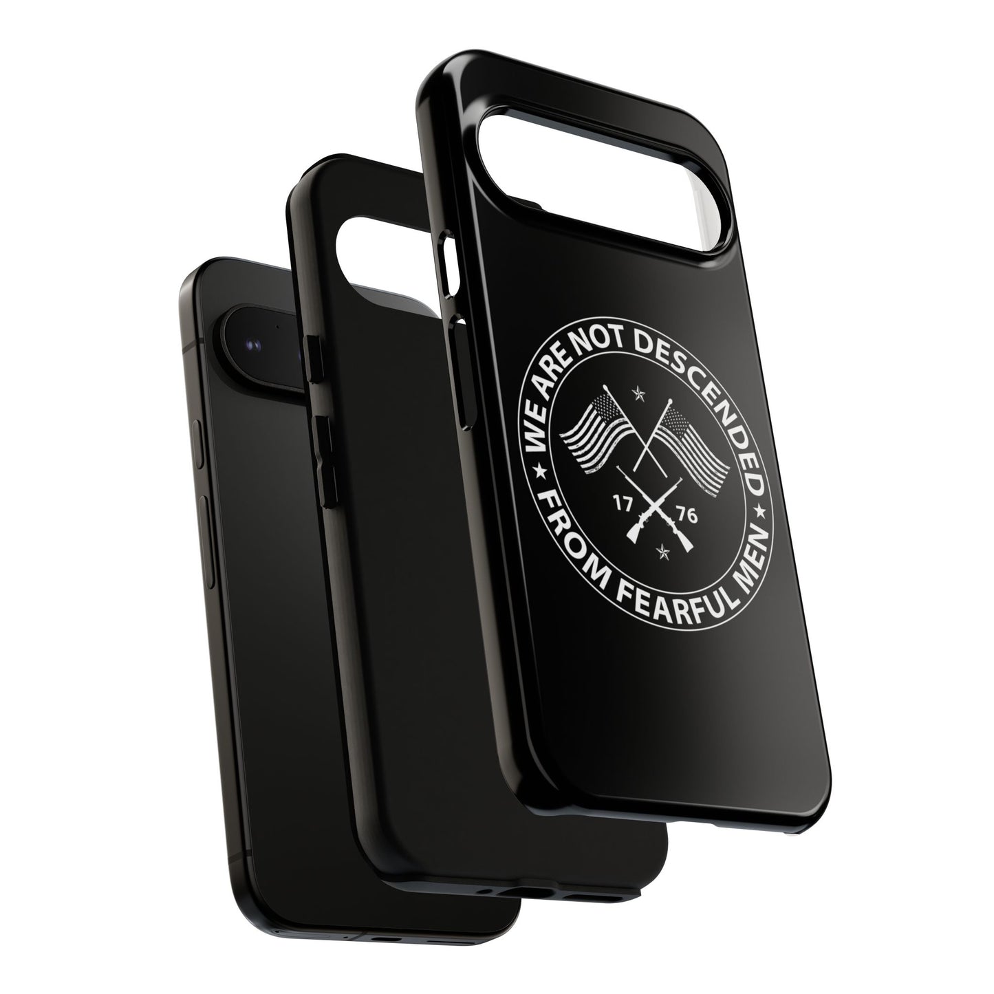 We Are Not Descended From Fearful Men Hard Shell Tough Phone Case