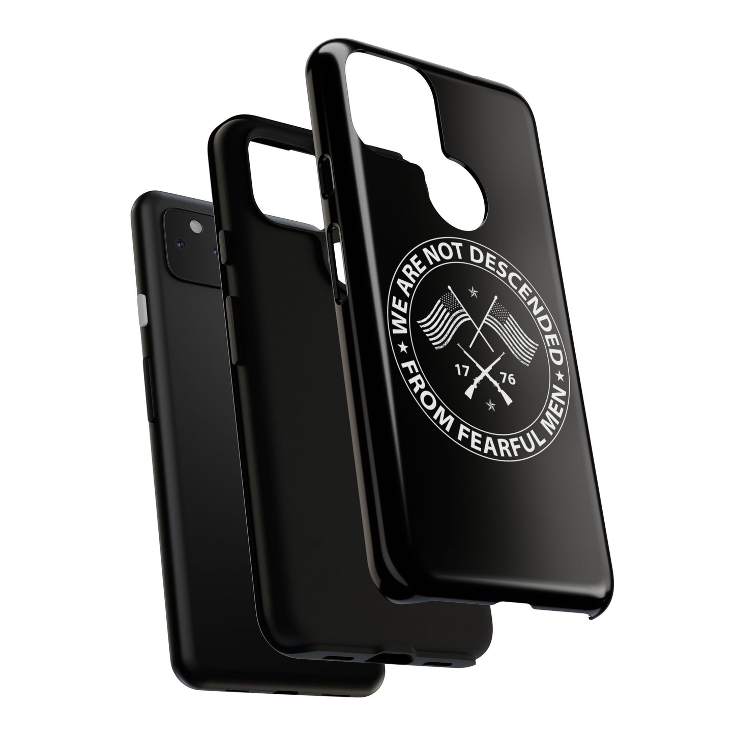 We Are Not Descended From Fearful Men Hard Shell Tough Phone Case