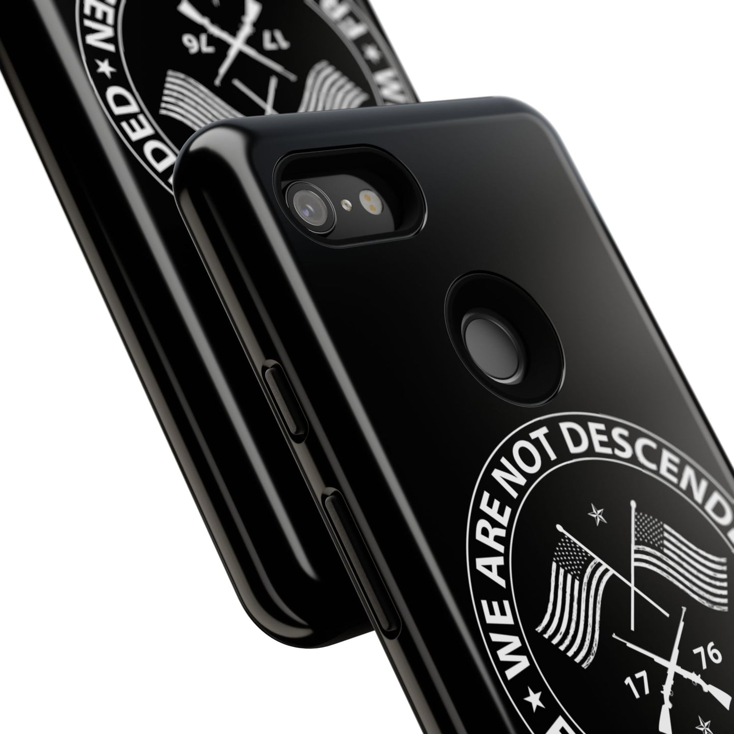 We Are Not Descended From Fearful Men Hard Shell Tough Phone Case