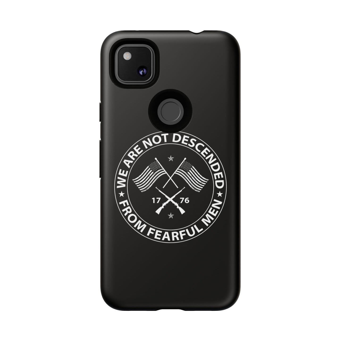 We Are Not Descended From Fearful Men Hard Shell Tough Phone Case