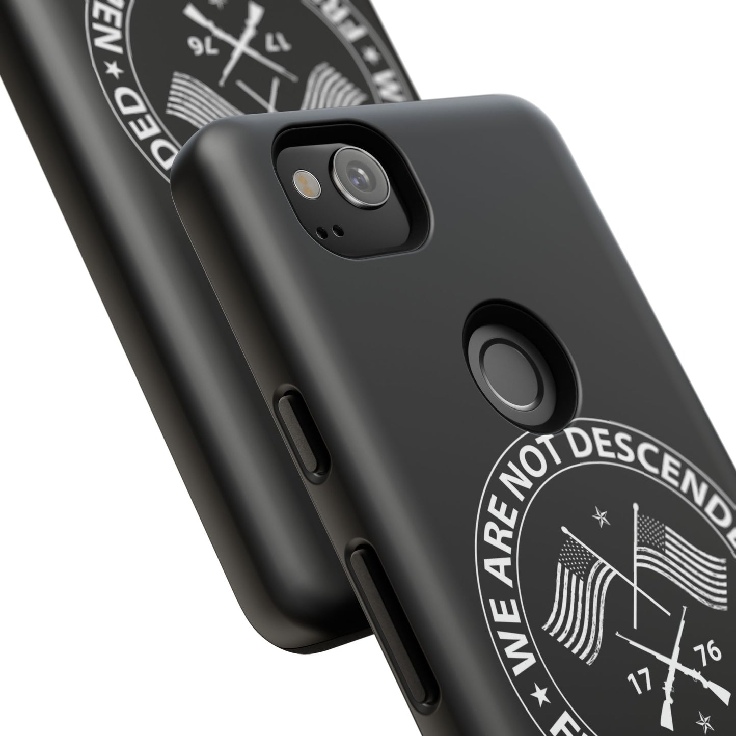We Are Not Descended From Fearful Men Hard Shell Tough Phone Case