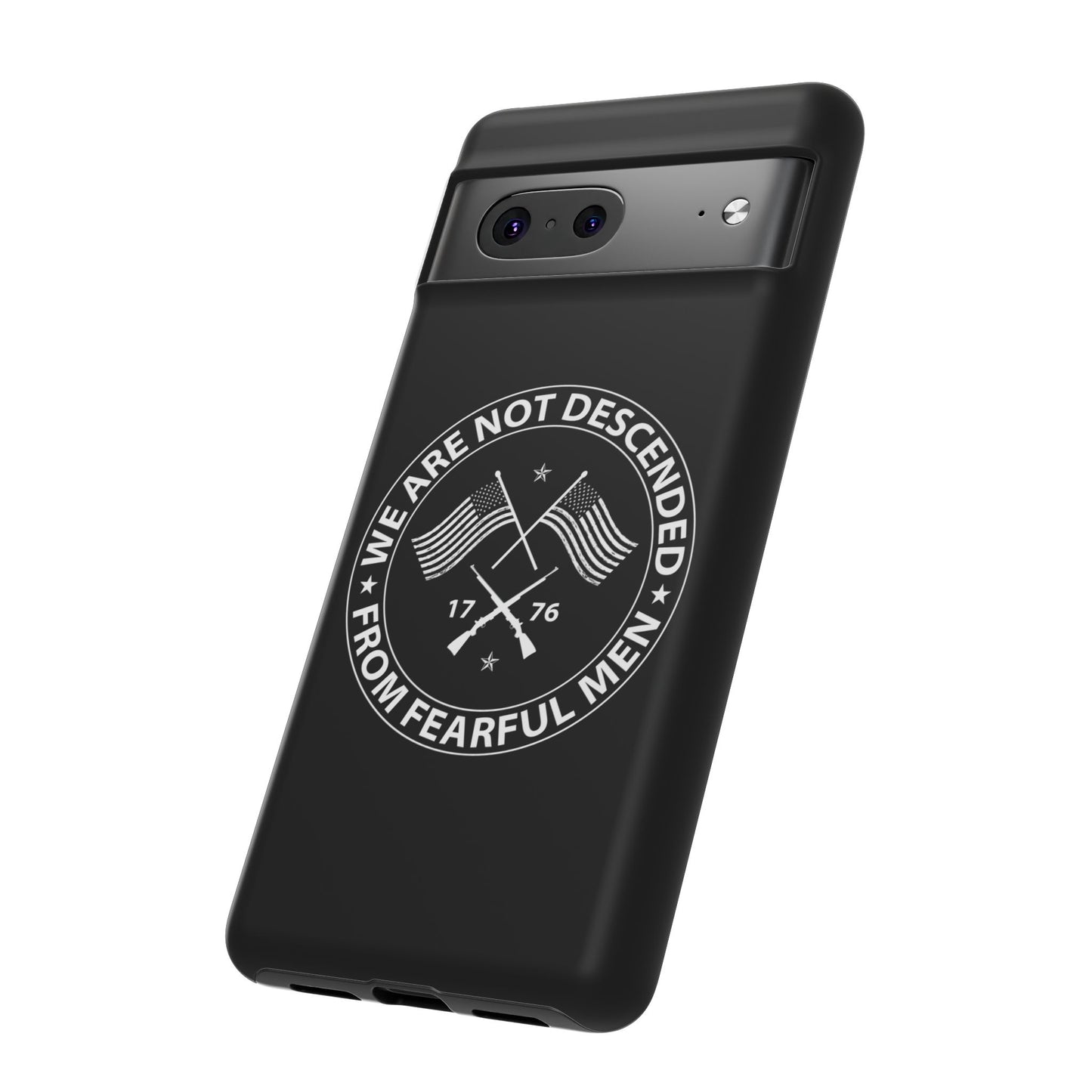 We Are Not Descended From Fearful Men Hard Shell Tough Phone Case