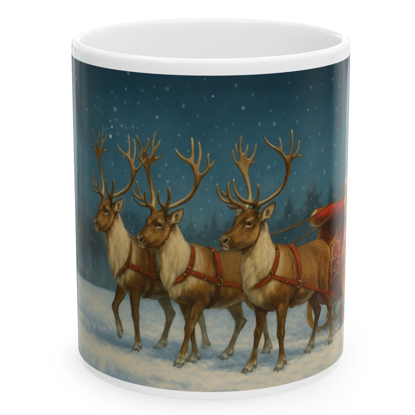 North Pole "Under New Management" Trump Santa 11oz Ceramic Mug