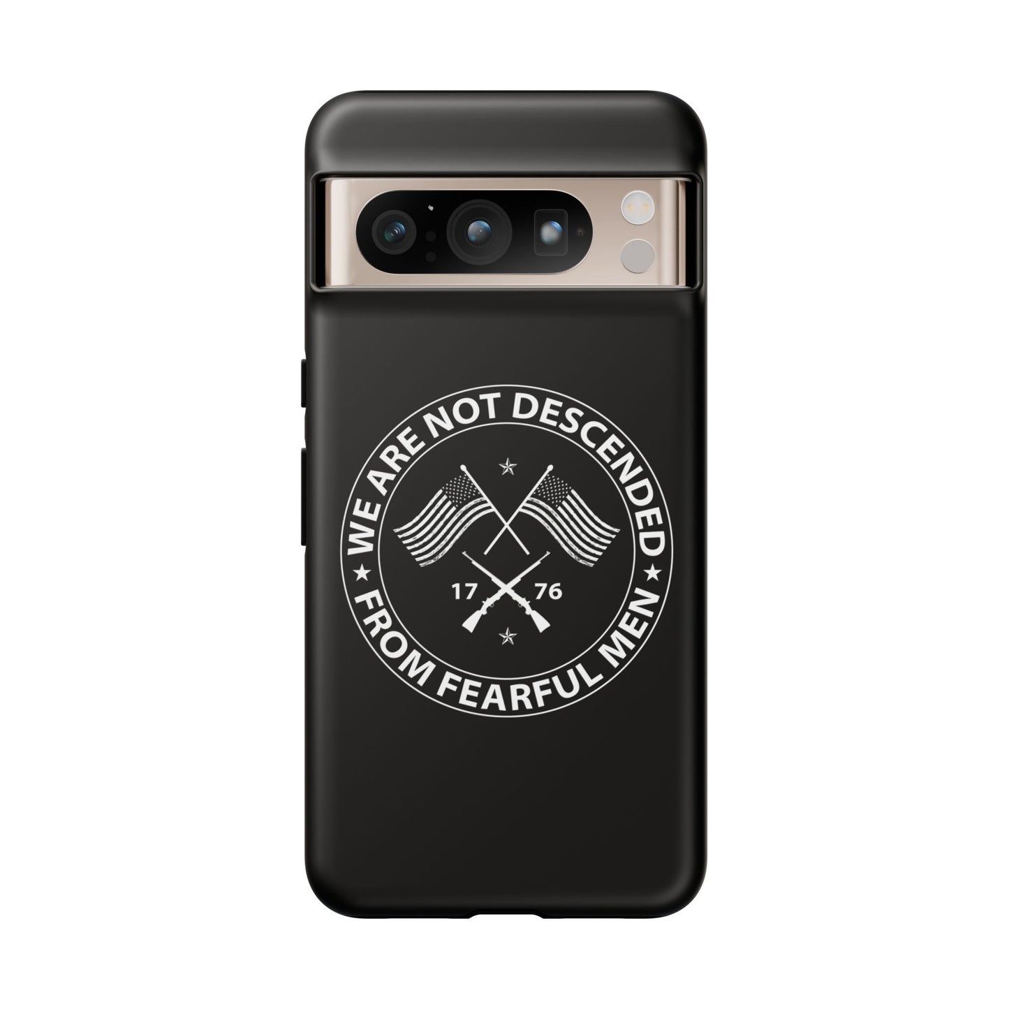 We Are Not Descended From Fearful Men Hard Shell Tough Phone Case
