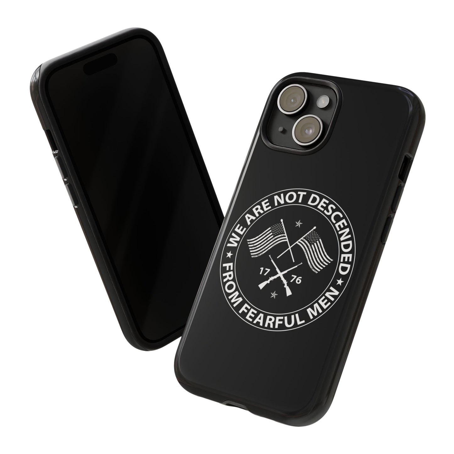 We Are Not Descended From Fearful Men Hard Shell Tough Phone Case