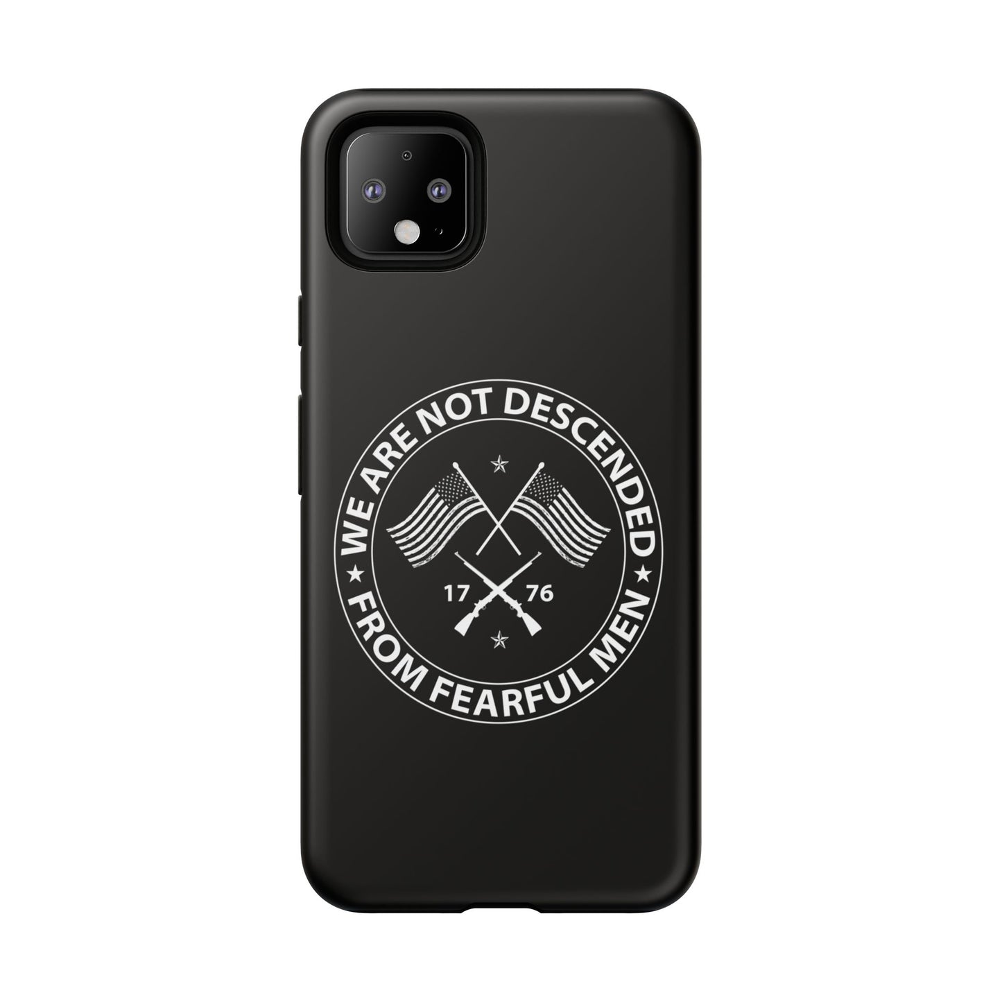 We Are Not Descended From Fearful Men Hard Shell Tough Phone Case