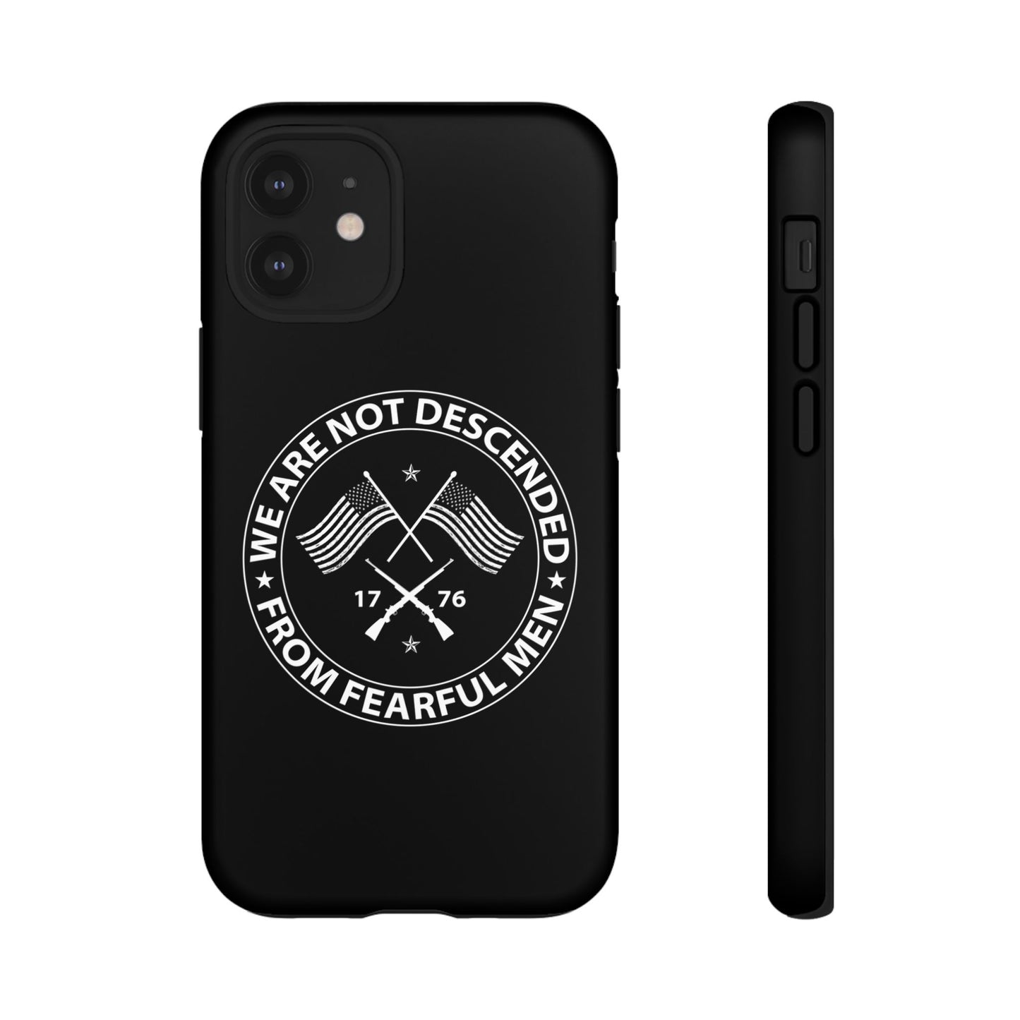 We Are Not Descended From Fearful Men Hard Shell Tough Phone Case