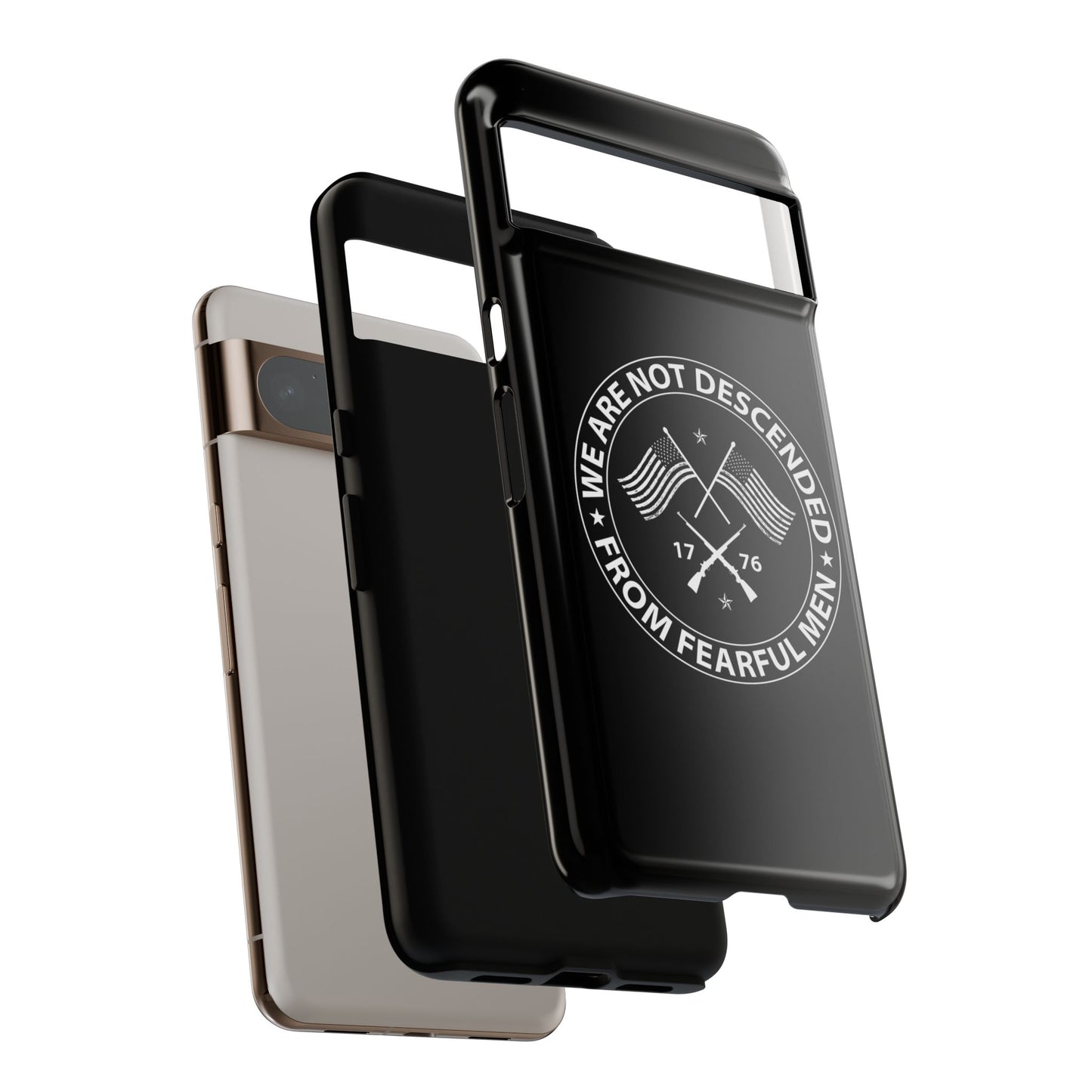 We Are Not Descended From Fearful Men Hard Shell Tough Phone Case