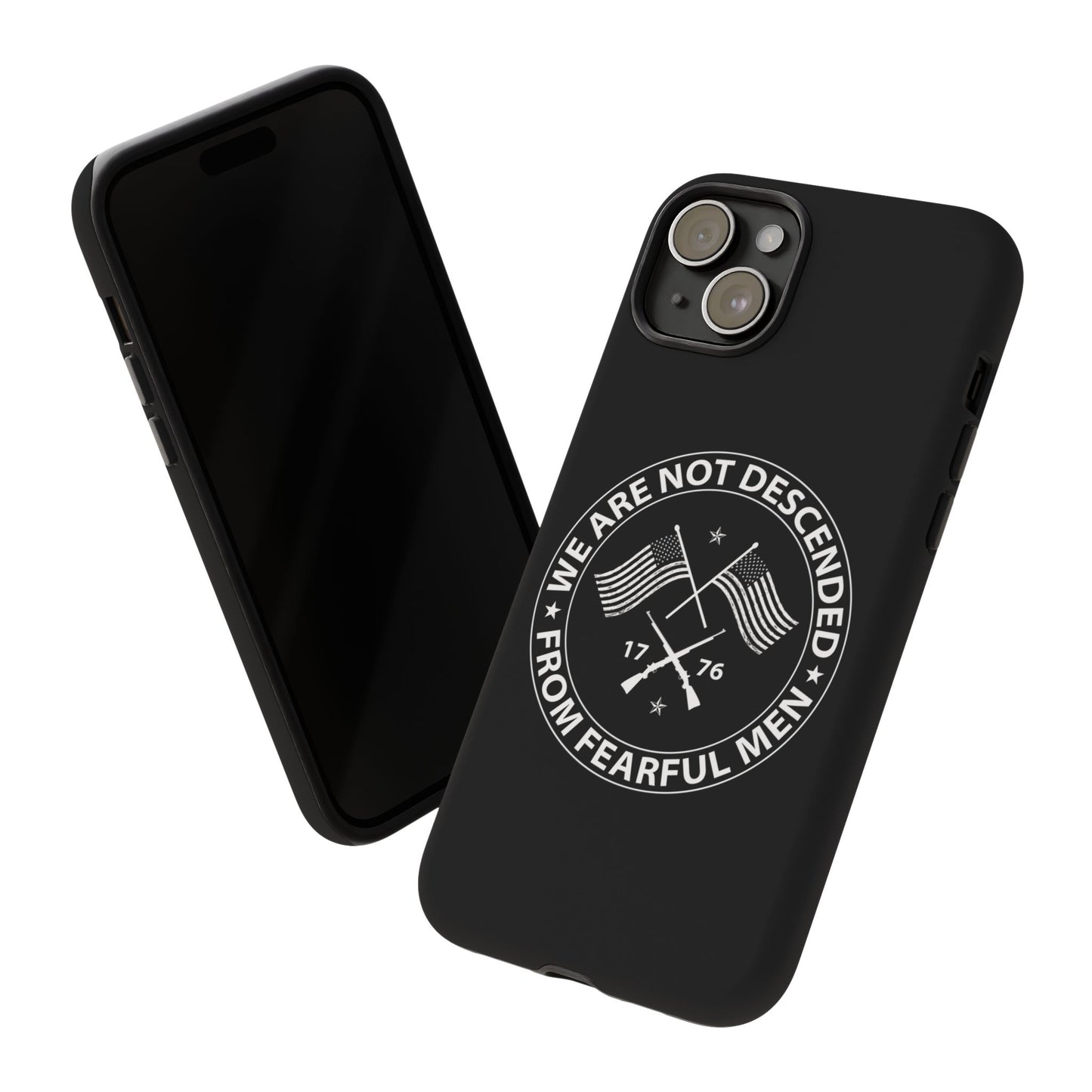 We Are Not Descended From Fearful Men Hard Shell Tough Phone Case