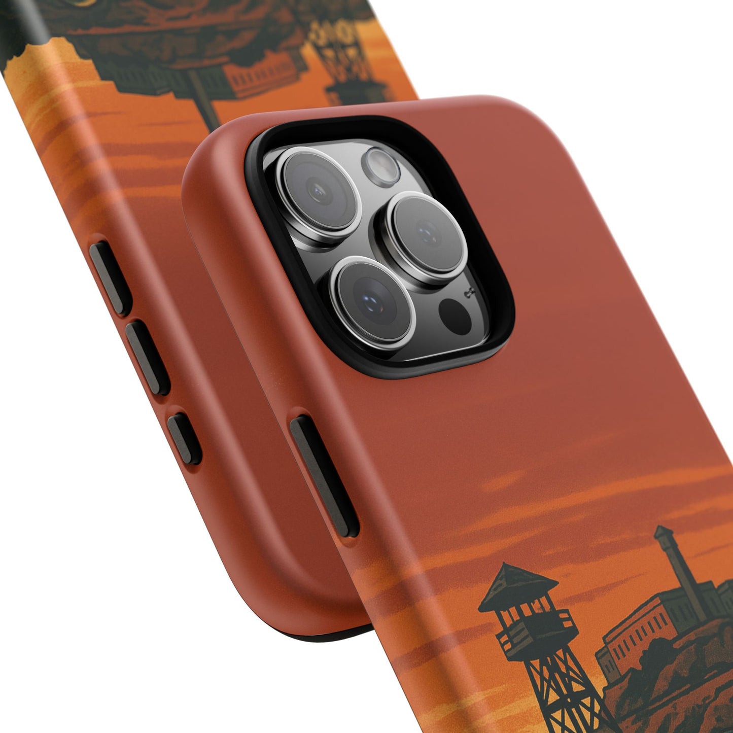 Alligator Alcatraz Hard Shell Tough Phone Case